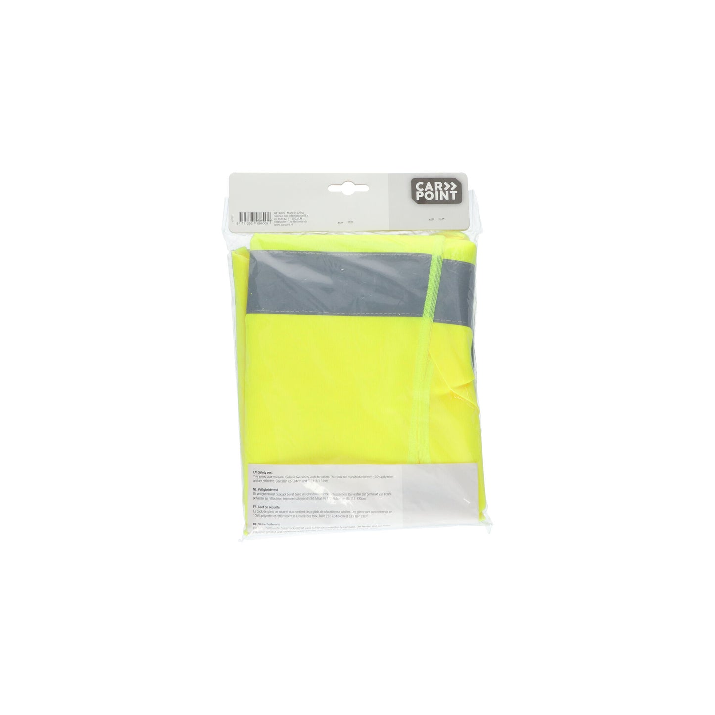 GILETS DE SECURITE ADULTE JAUNE X2 CARPOINT