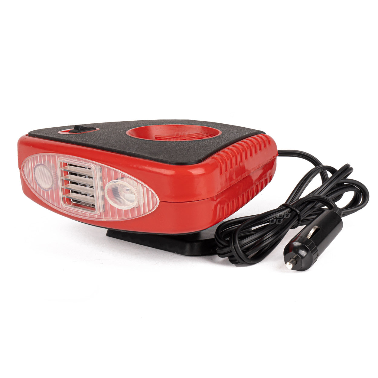 CHAUFFAGE DEGIVRANT/ VENTILATEUR AVEC POIGNEE ET LUMIERE 12V AMIO