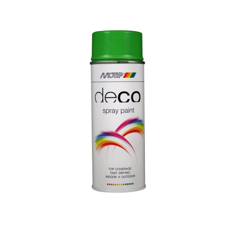 PEINTURE DECO RAL6018 VERT JAUNE BRILLANT 400ML DUPLI COLOR