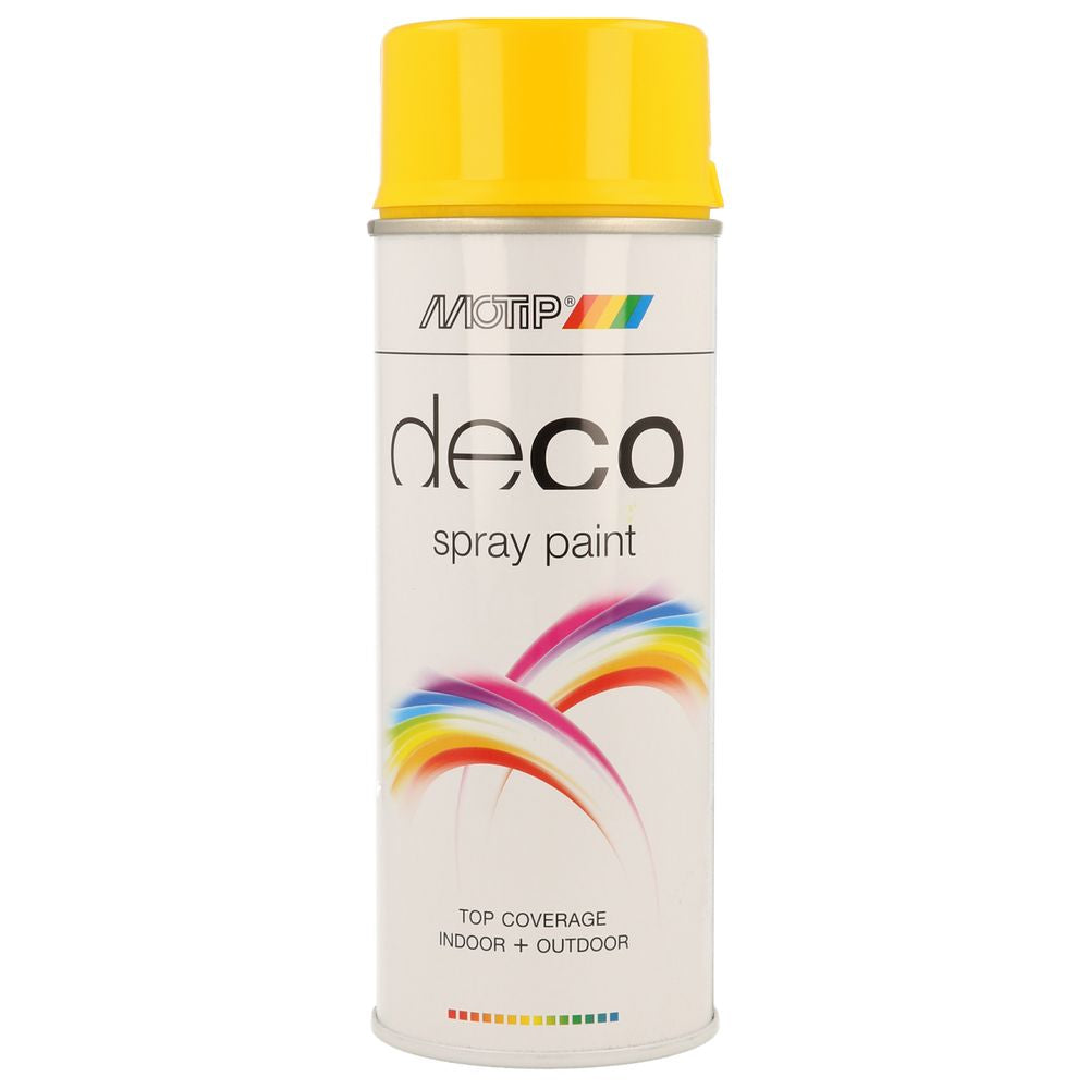 PEINTURE DECO RAL 1021 JAUNE COLZA BRILLANT 400ML DUPLI COLOR