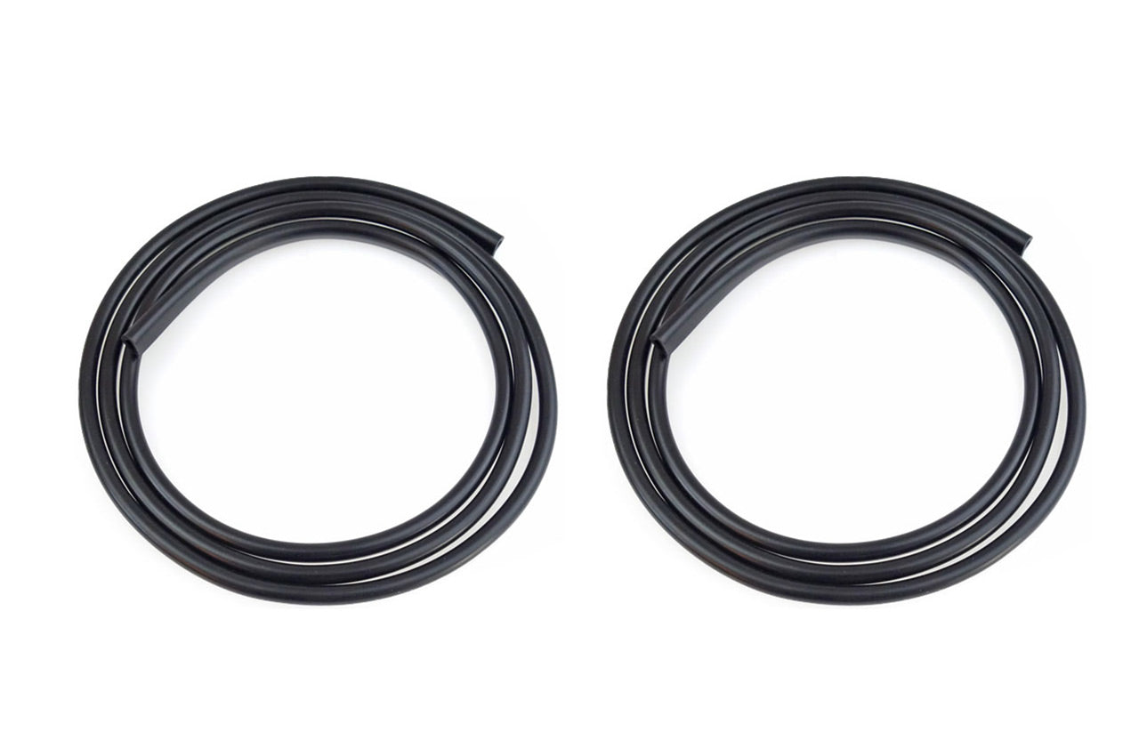 BANDES PROTECTION PORTIERE NOIRES EN U 2X650MM AMIO