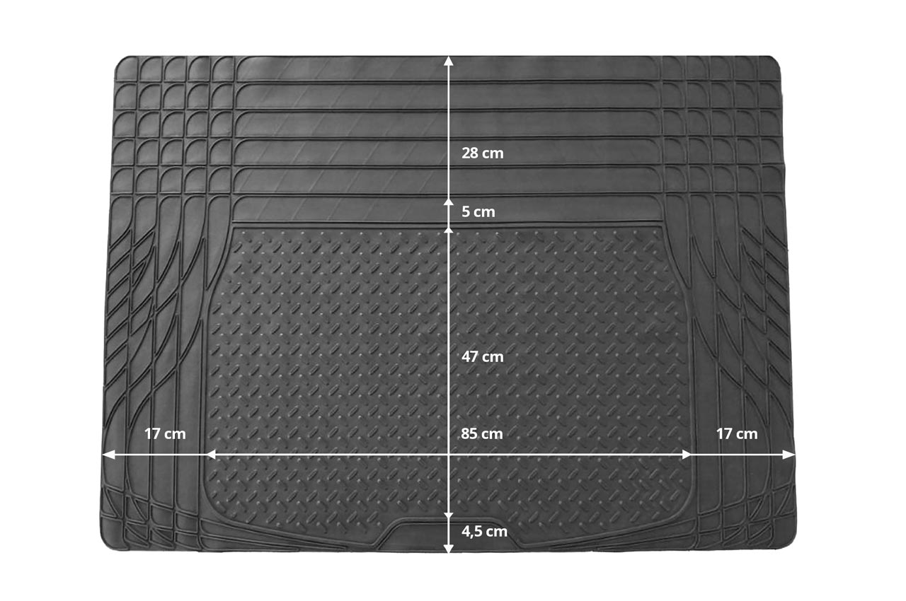 TAPIS DE COFFRE UNIVERSEL PVC 120X80CM A DECOUPER AMIO
