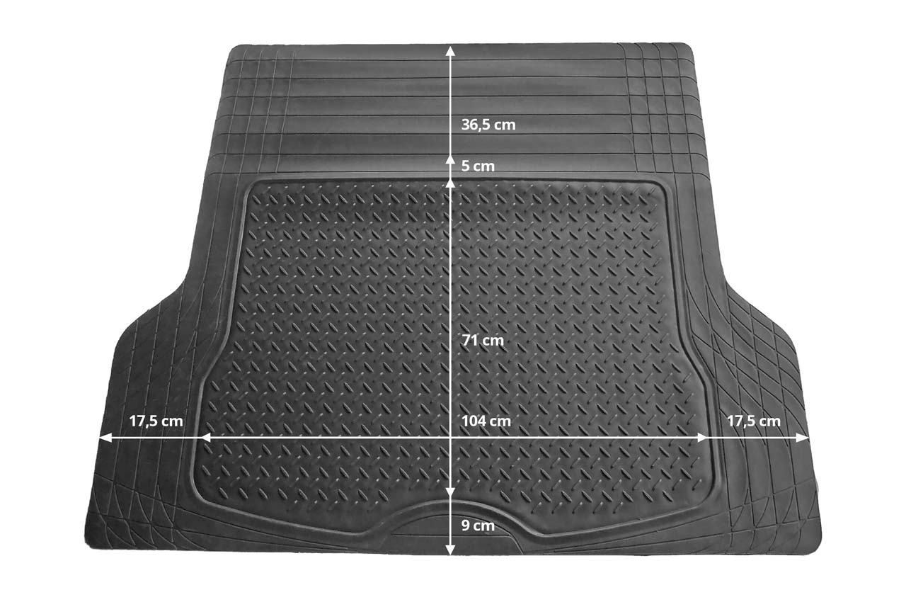 TAPIS DE COFFRE UNIVERSEL PVC 139X112CM A DECOUPER AMIO