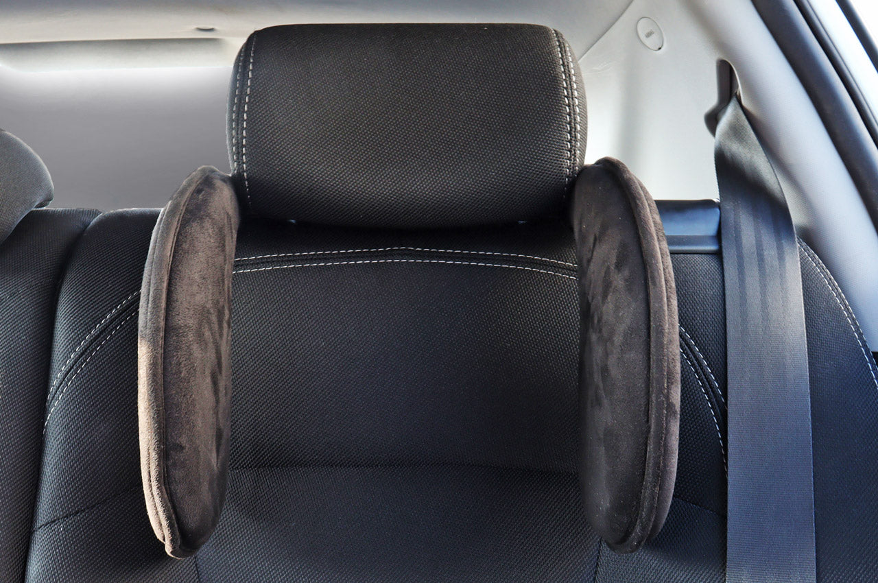 REPOSE-TETE TISSU NOIR AMIO