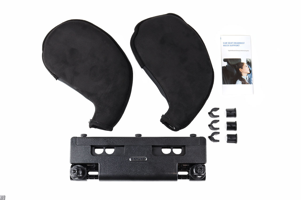 REPOSE-TETE TISSU NOIR AMIO