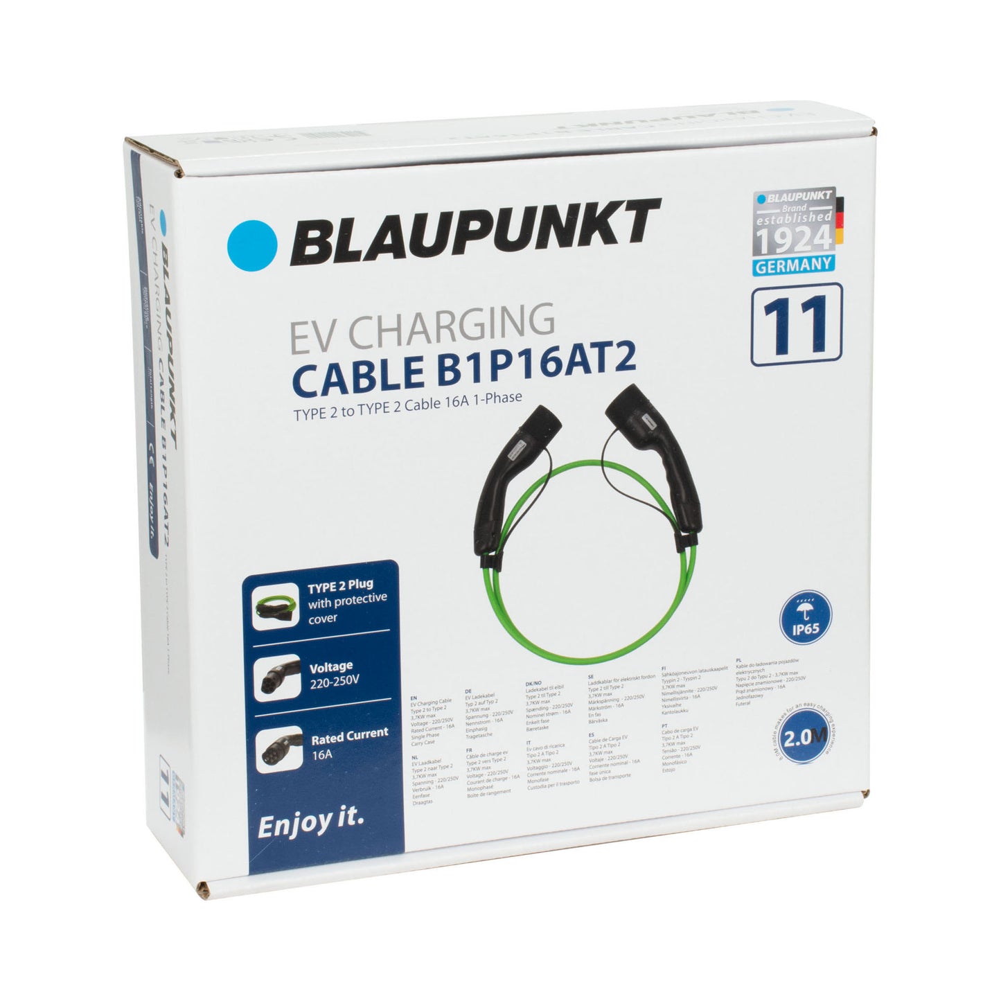 CABLE CHARGE VEHICULE ELECTRIQUE T2 >T2 B1P16AT2 N°11 BLAUPUNKT