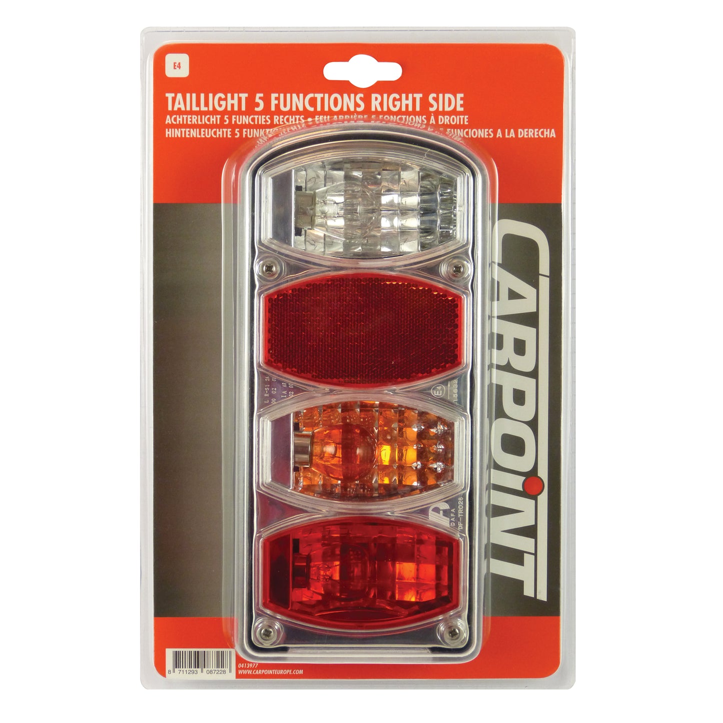 FEU ARRIERE 5 FONCTIONS DROITE 12V
