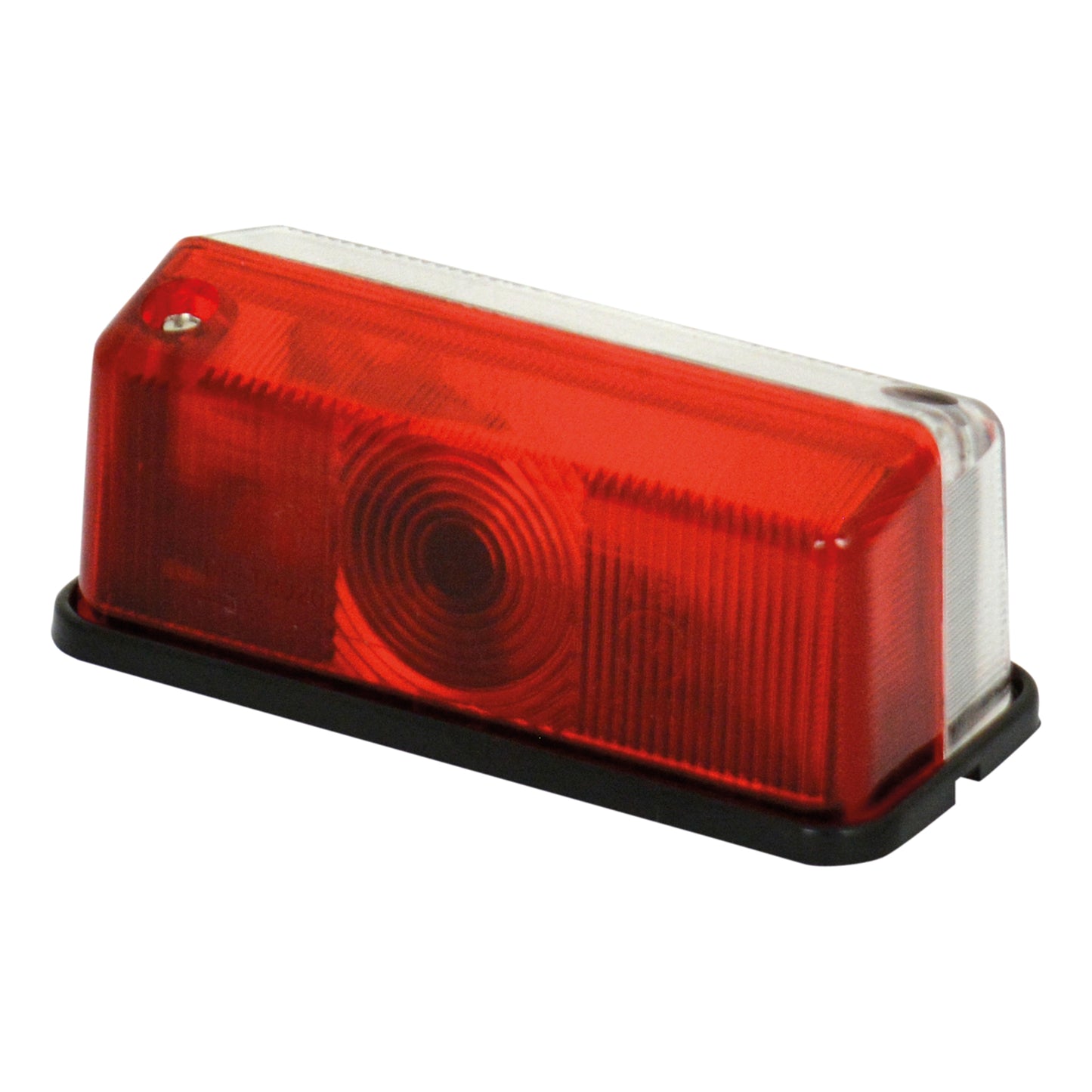 FEU DE GABARIT RECTANGULAIRE ROUGE/BLANC 12V