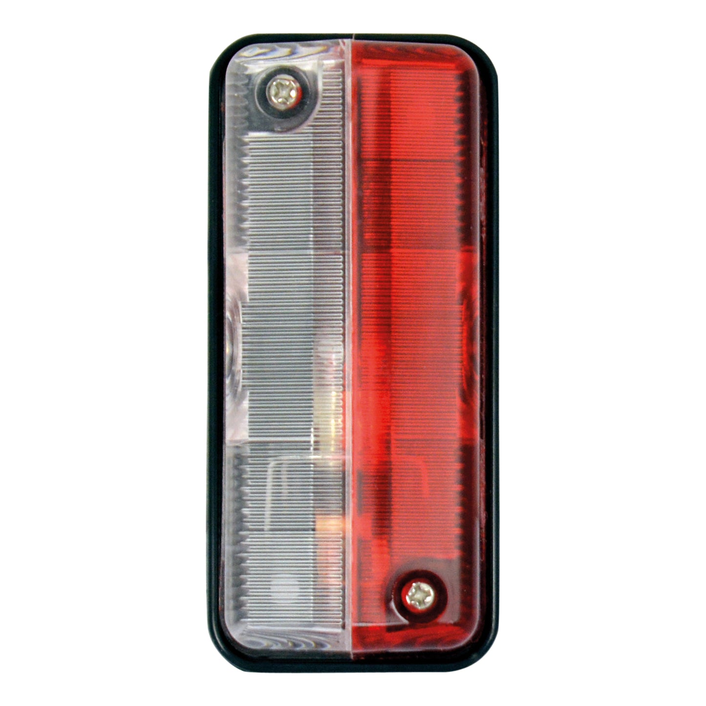 FEU DE GABARIT RECTANGULAIRE ROUGE/BLANC 12V