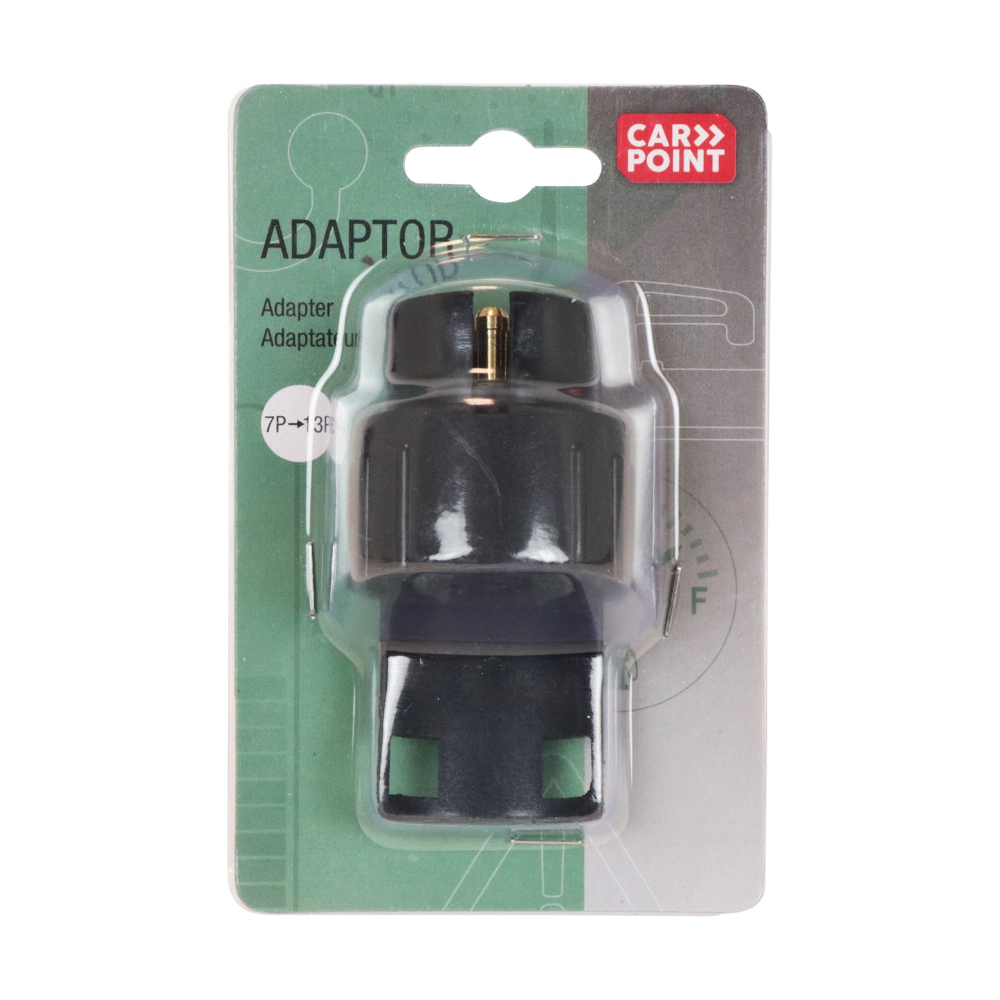 ADAPTATEUR PRISE REMORQUE 7/13 BROCHES 12V