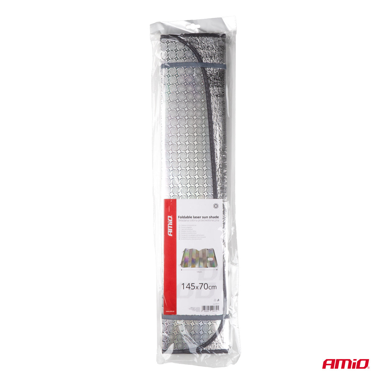 PARE-SOLEIL RIGIDE ACCORDÉON 145X70CM