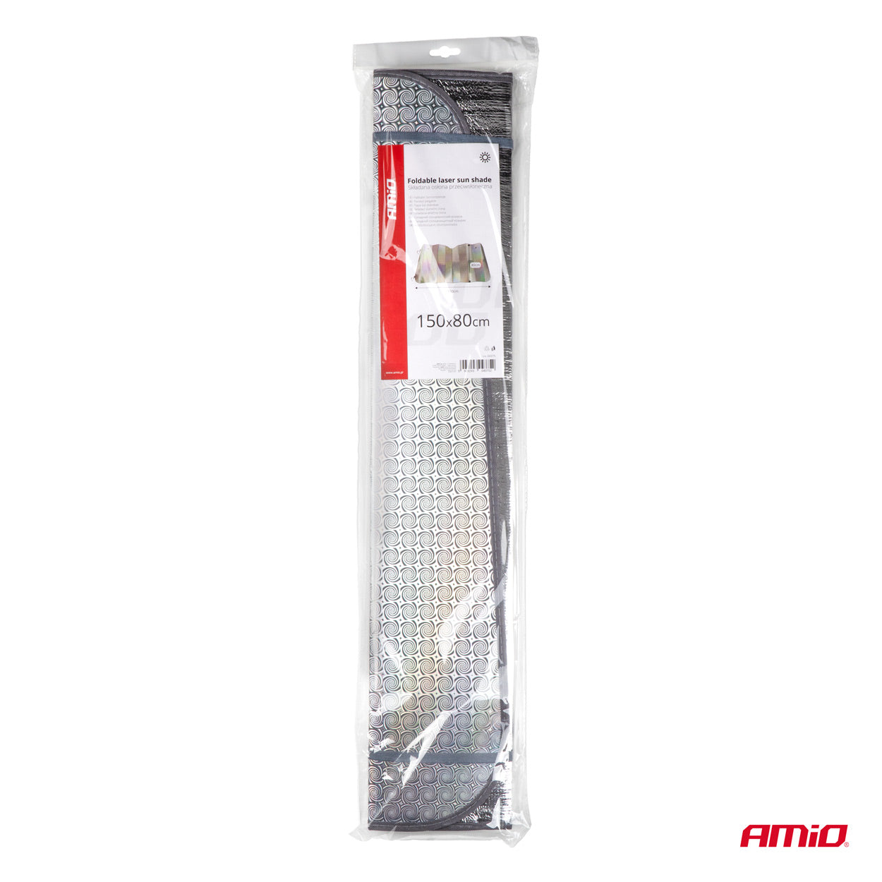 PARE-SOLEIL RIGIDE ACCORDÉON 150X80CM