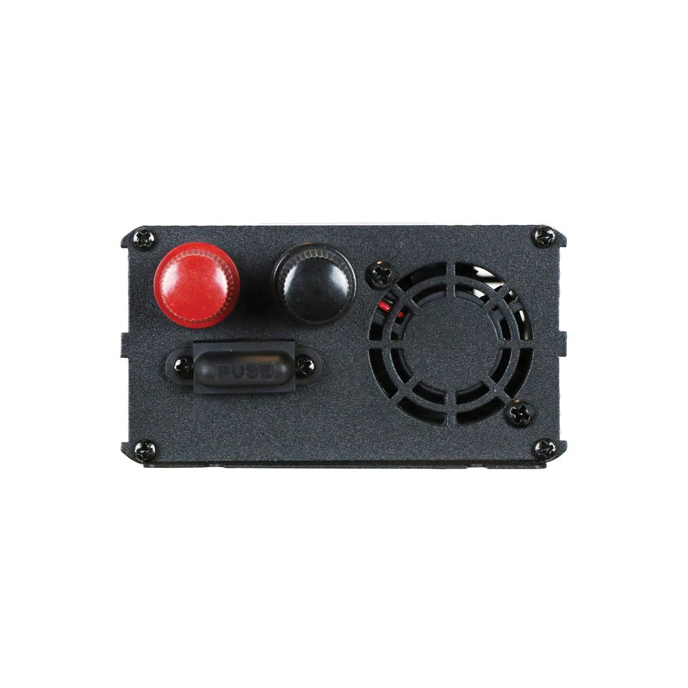 CONVERTISSEUR 12/230V 300W AVEC PINCES CROCO