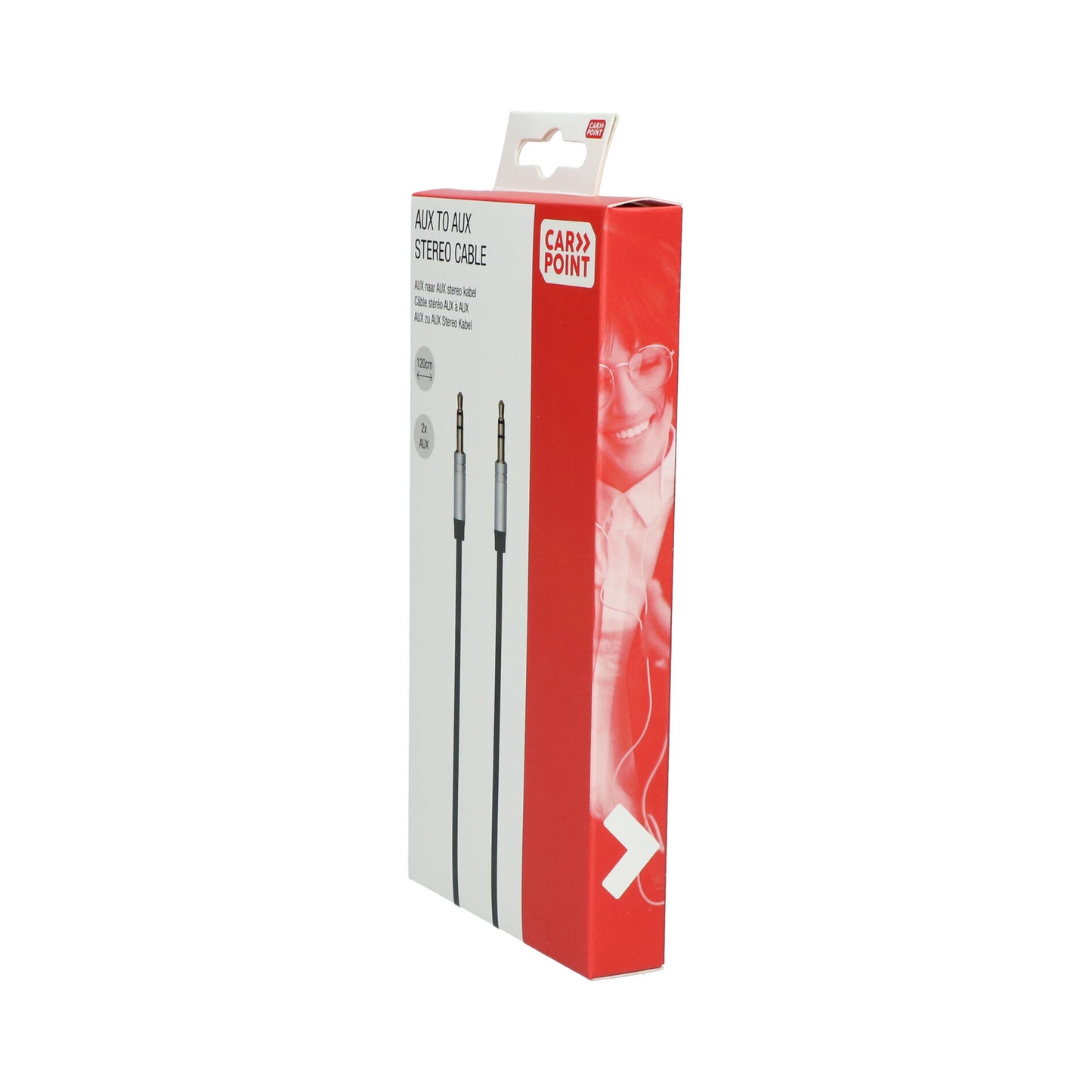 CÂBLE STÉRÉO AUX À AUX 120 CM CARPOINT