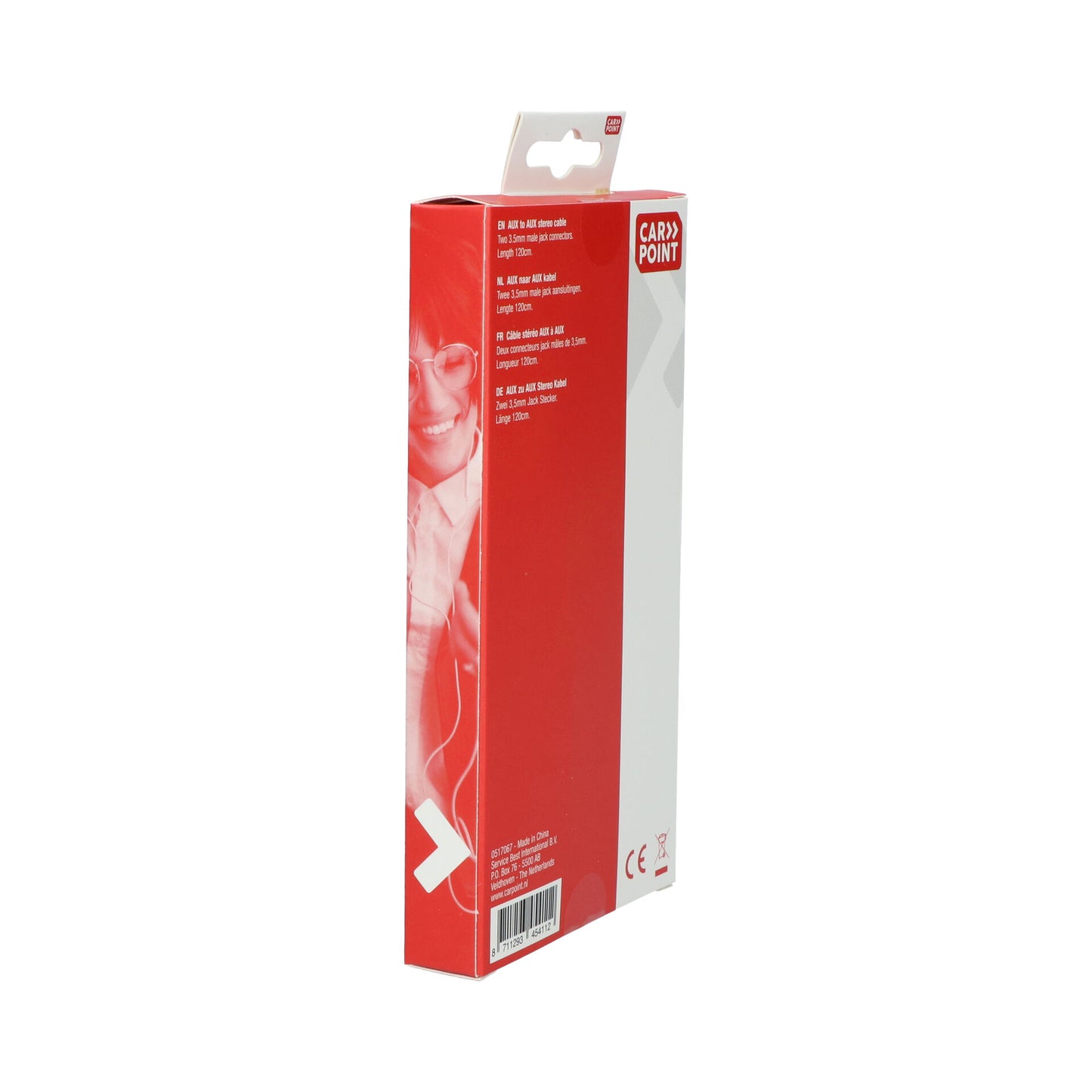 CÂBLE STÉRÉO AUX À AUX 120 CM CARPOINT
