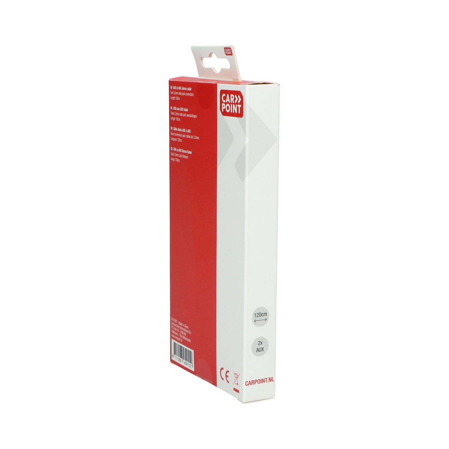 CÂBLE STÉRÉO AUX À AUX 120 CM CARPOINT