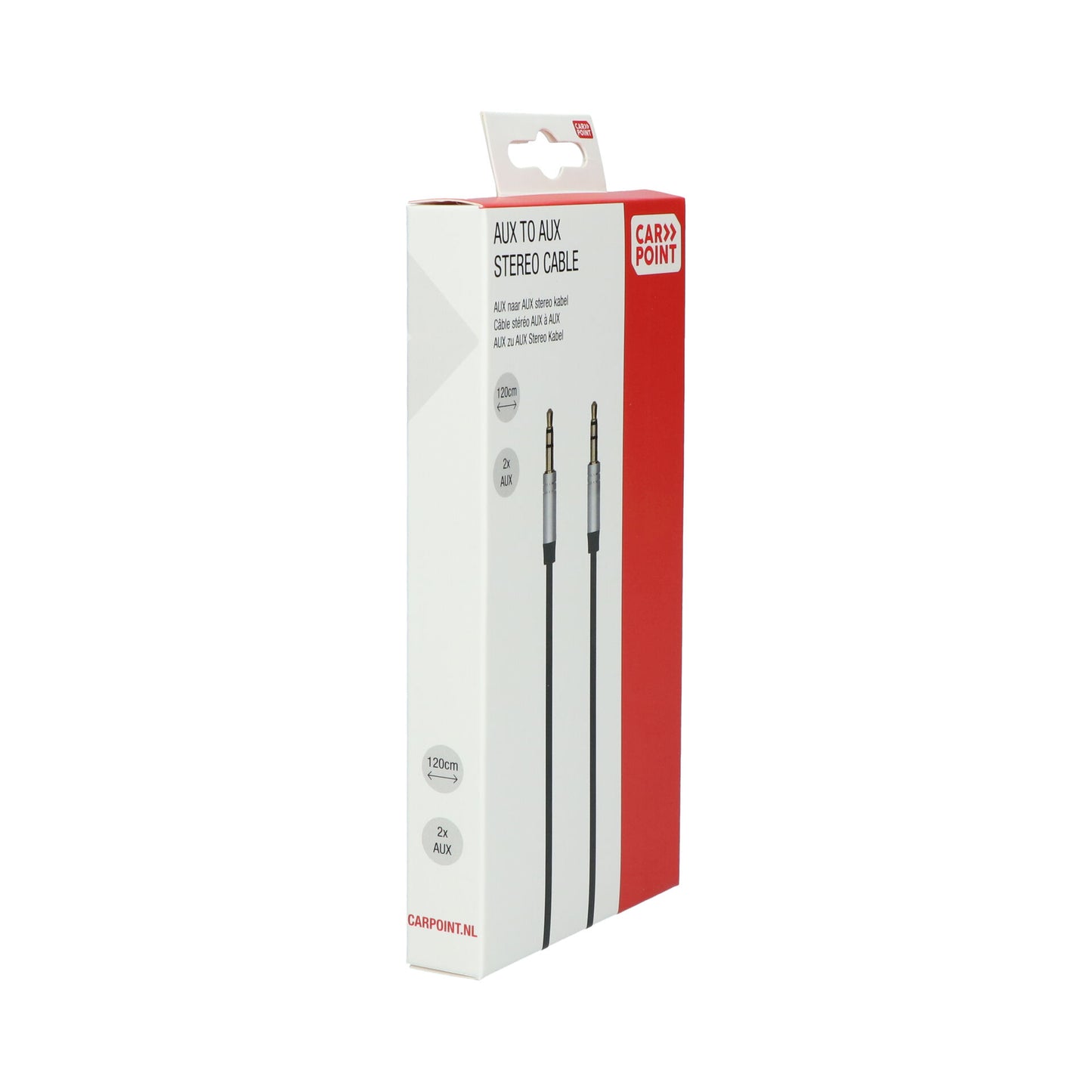 CÂBLE STÉRÉO AUX À AUX 120 CM CARPOINT