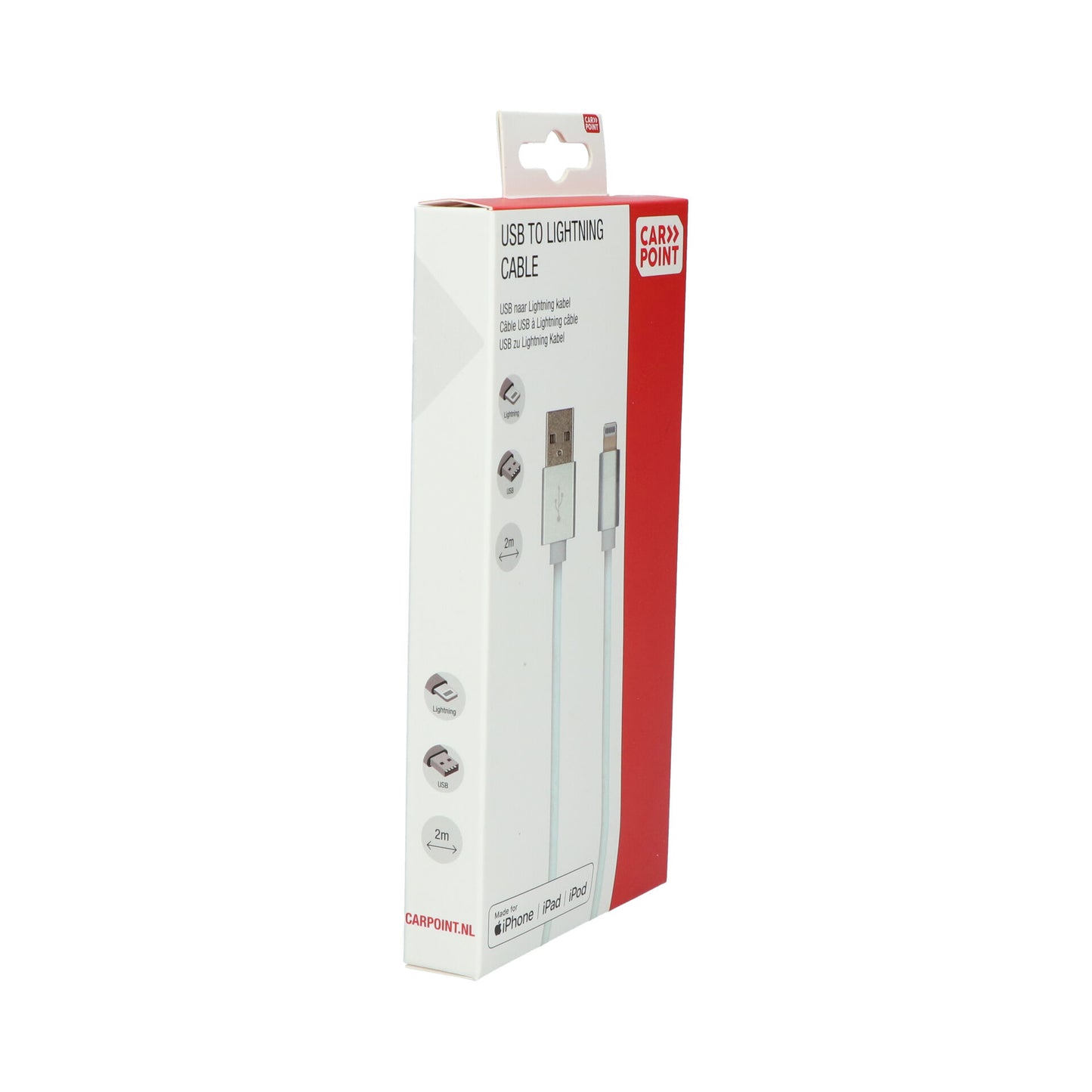 CÂBLE USB> 8 PIN 2 MÈTRE CARPOINT