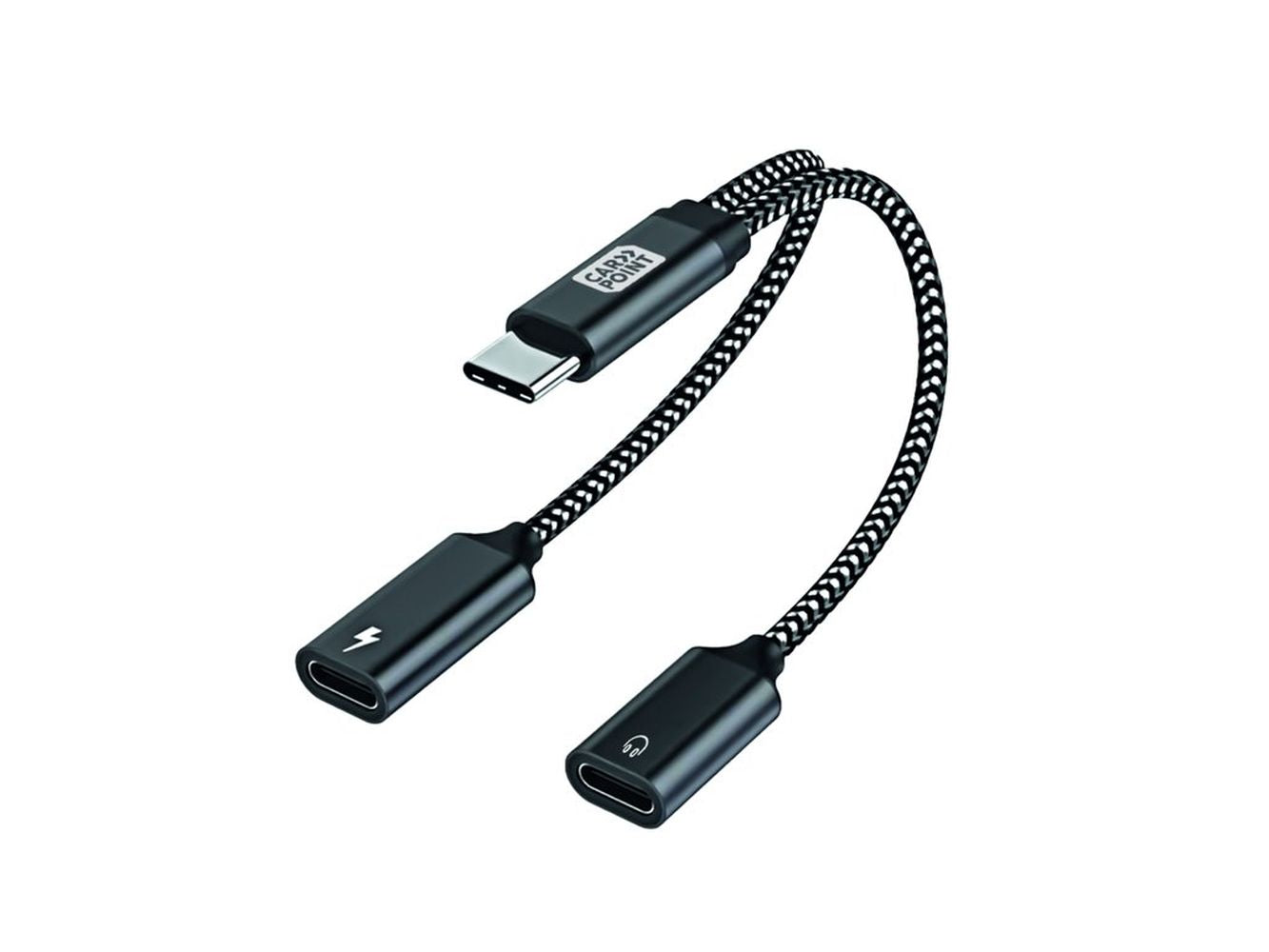 CABLE USB-C -> 2XUSB-C AUDIO & CHARGE