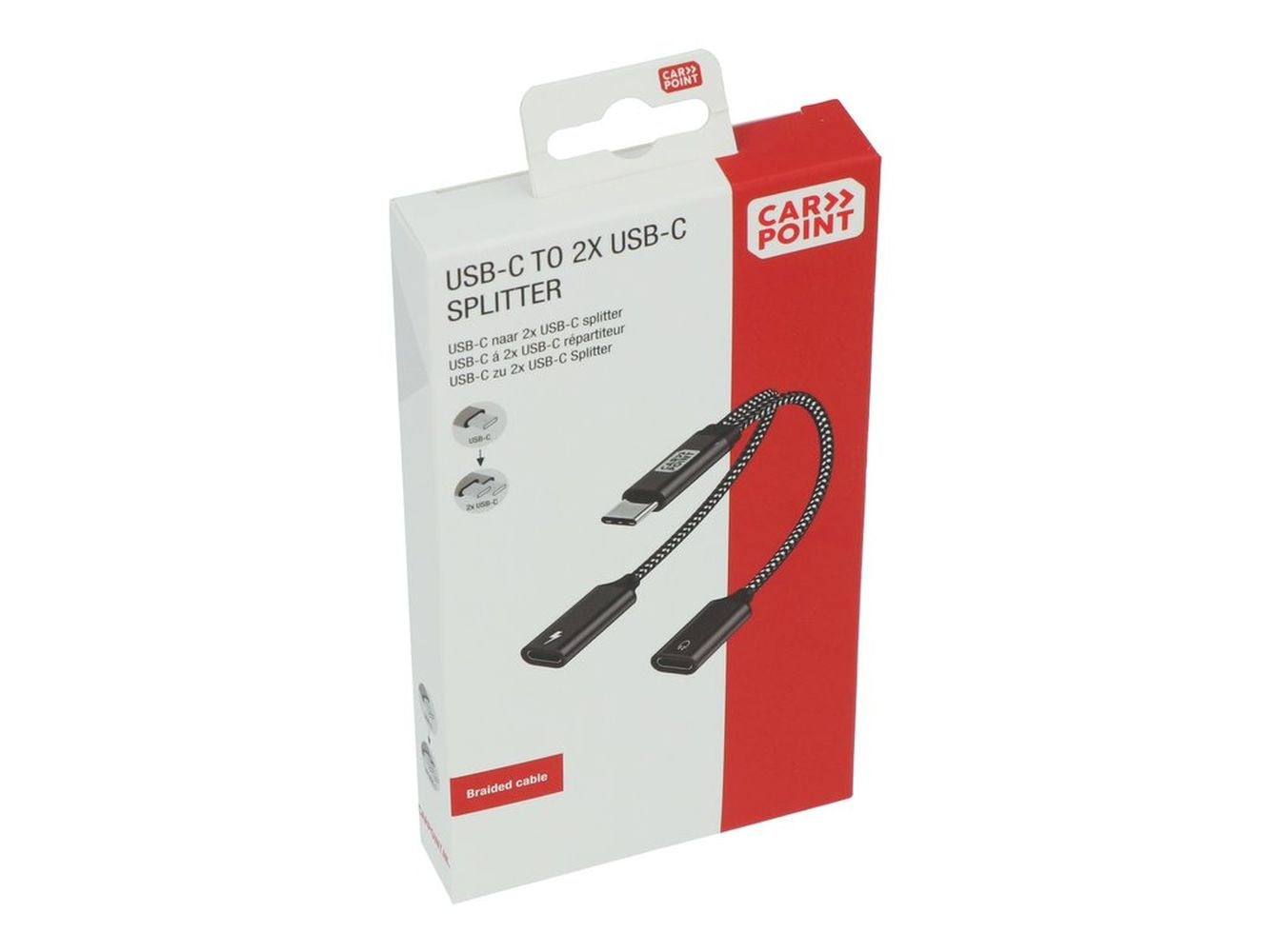 CABLE USB-C -> 2XUSB-C AUDIO & CHARGE
