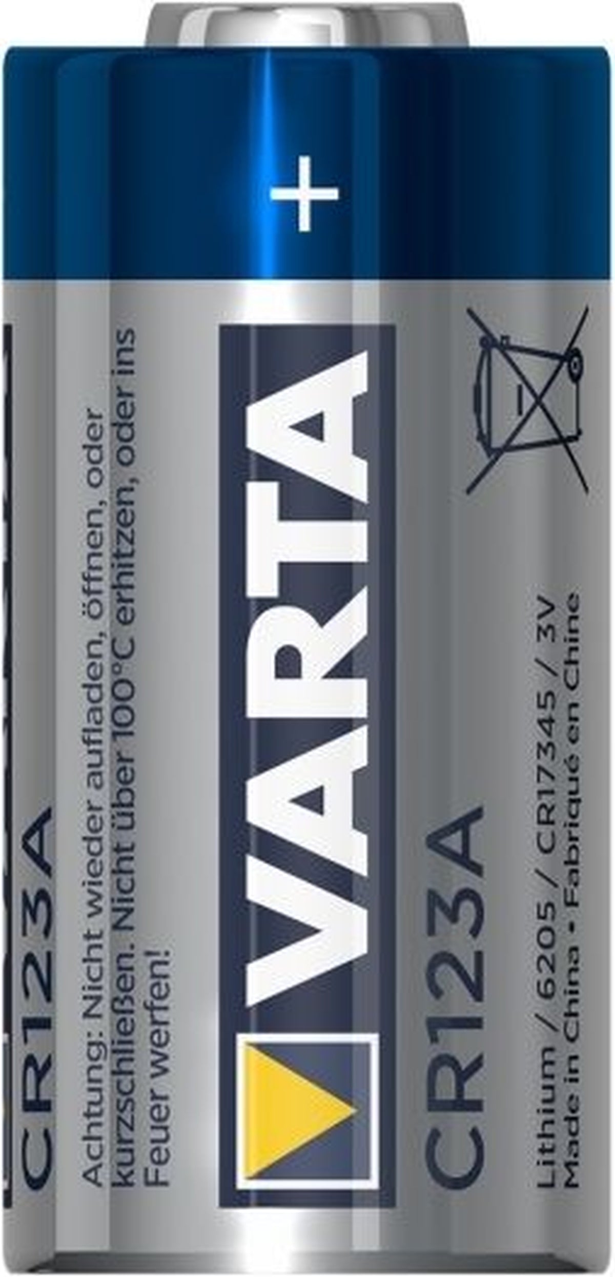 PILE VARTA CR123A