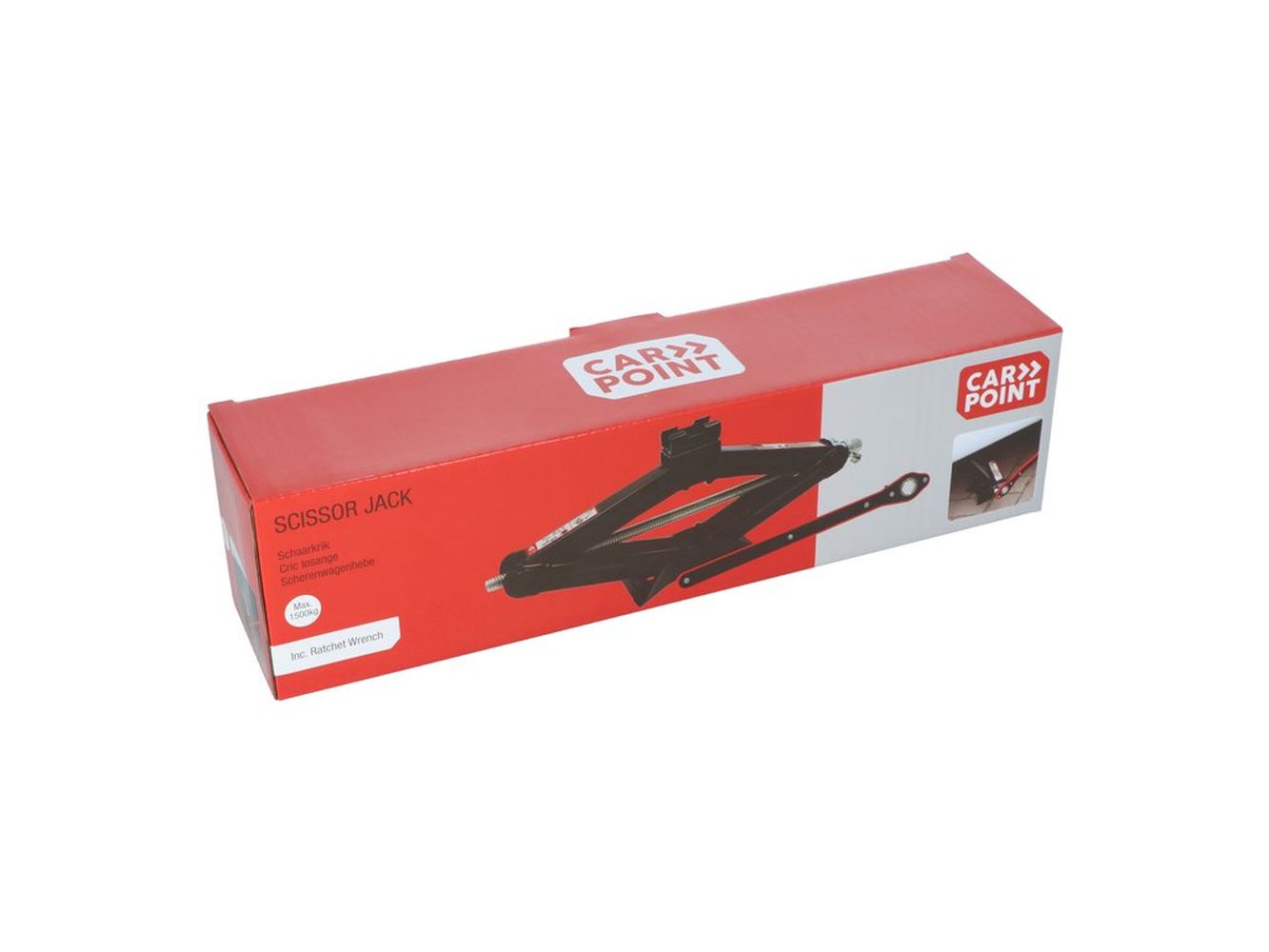 CRIC LOSANGE AVEC CLE A CLIQUET 1500KG