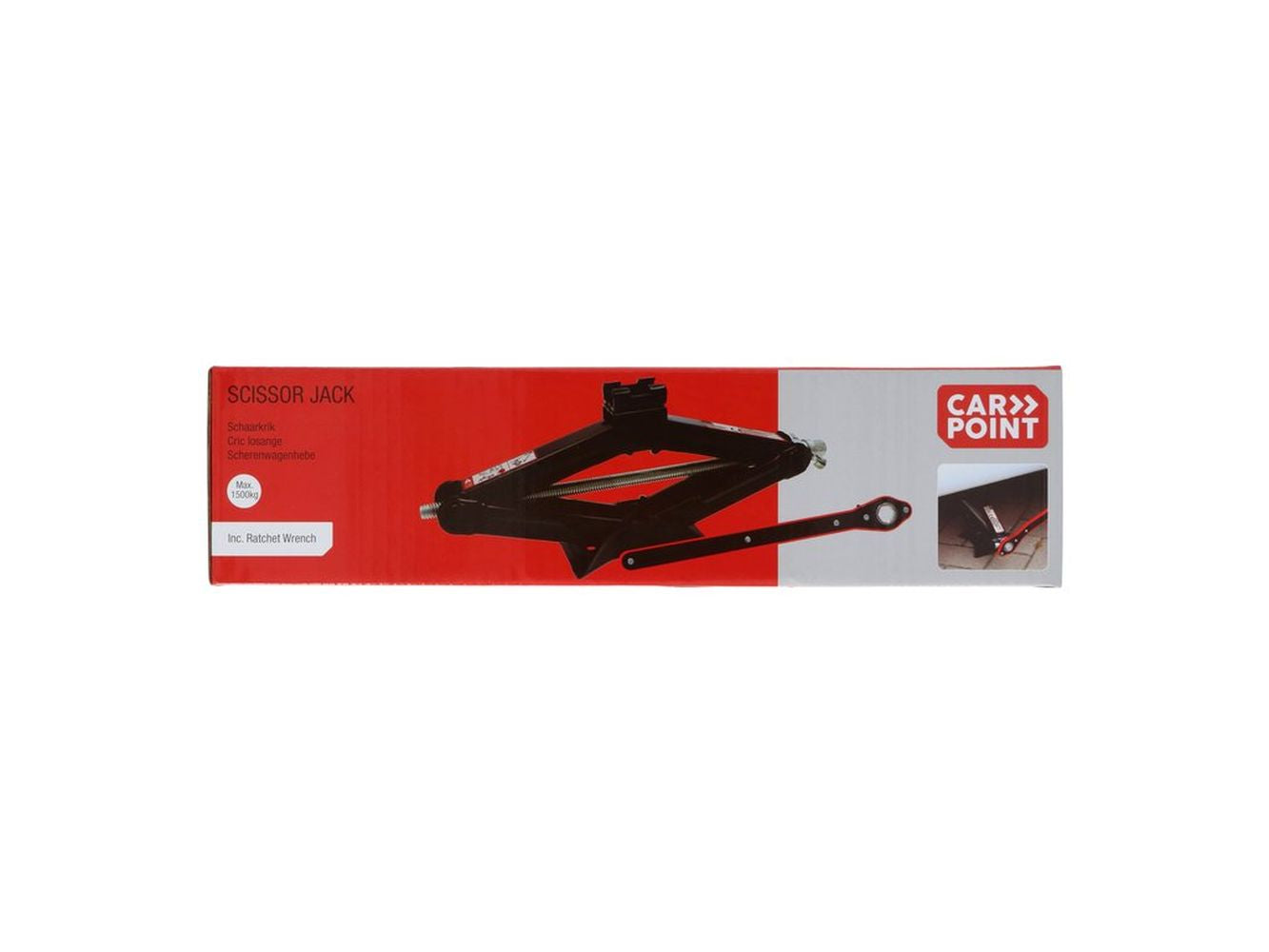 CRIC LOSANGE AVEC CLE A CLIQUET 1500KG