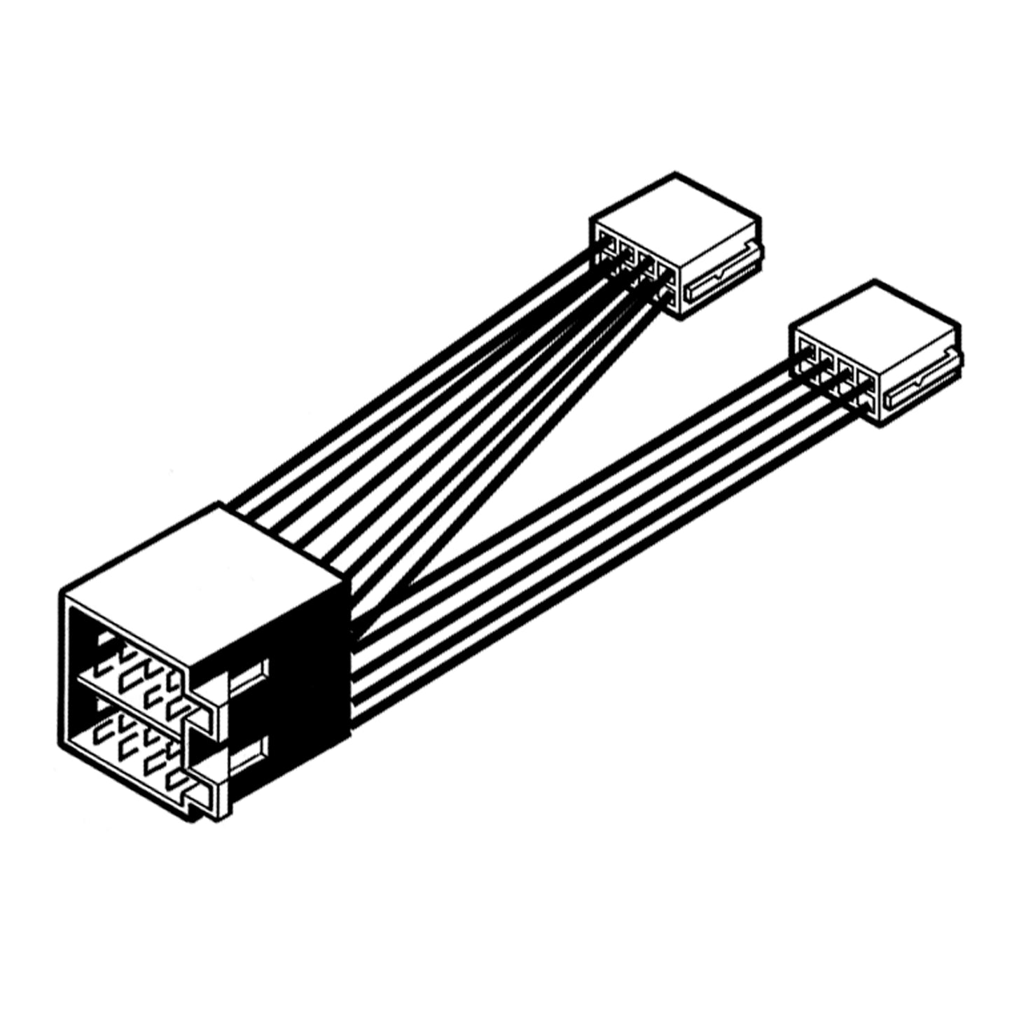 FAISCEAU AUTORADIO ISO 13 BROCHES