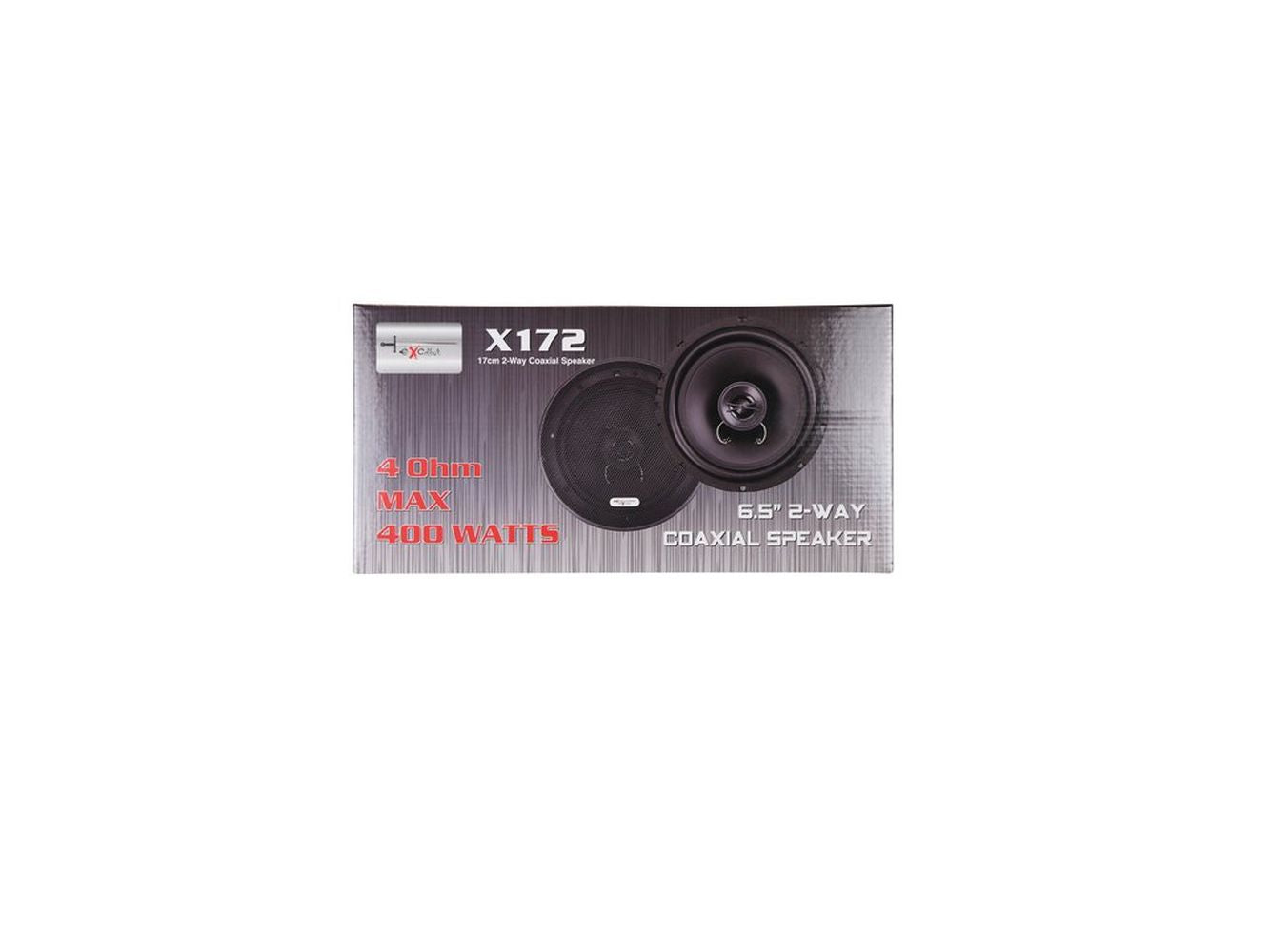 JEU DE HAUT PARLEURS Ø16.5CM 400W 2 VOIES EXCALIBUR X172