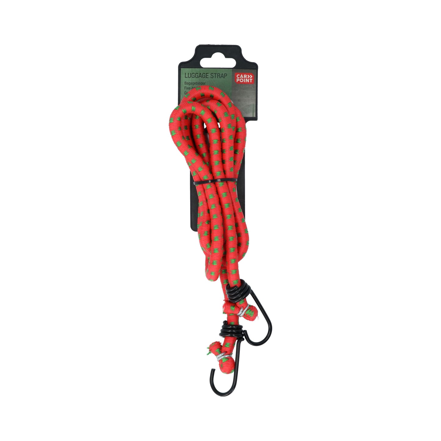 TENDEUR ELASTIQUE ROUGE AVEC CROCHETS Ø10MM 150CM