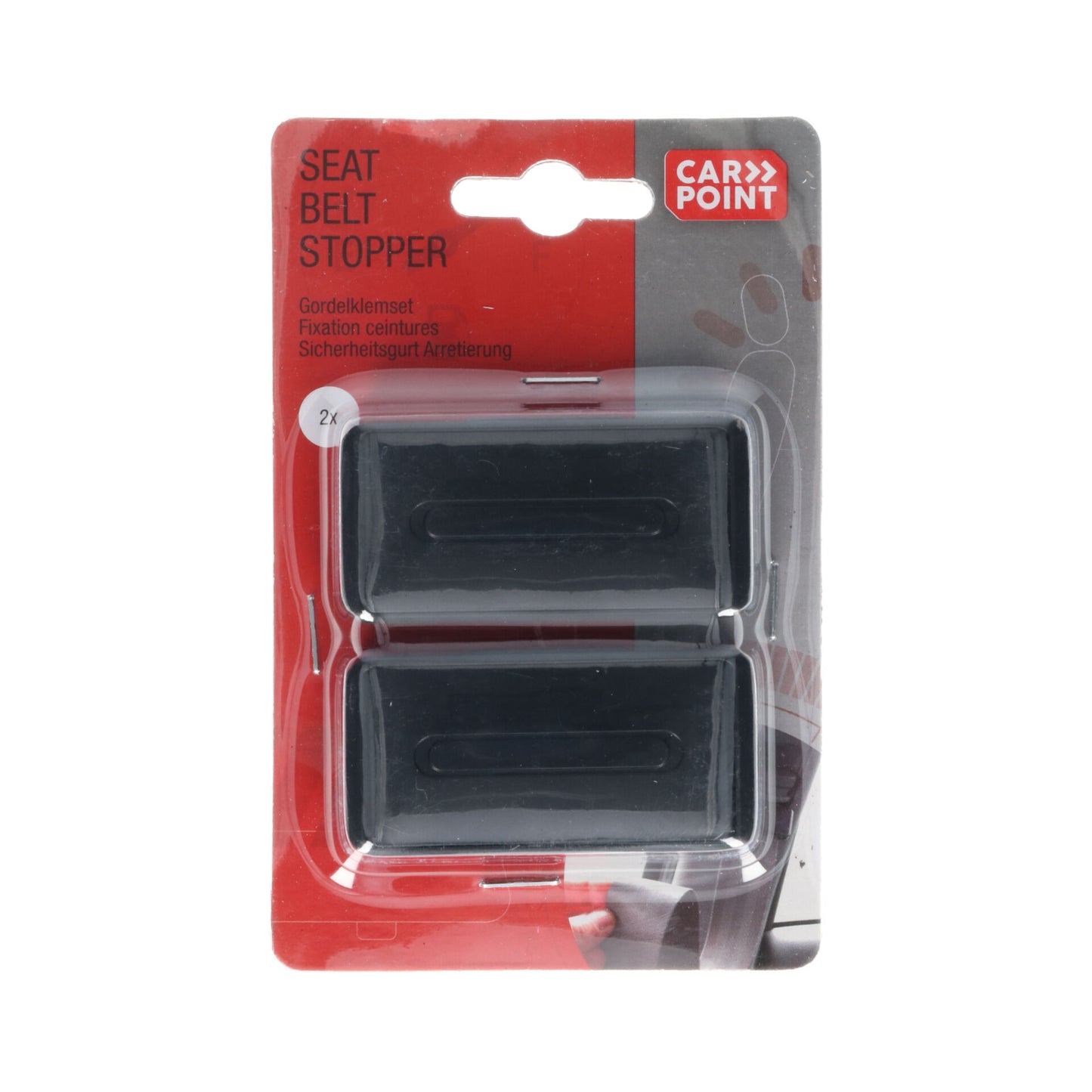 CLIP DE CEINTURE NOIR 2PCS