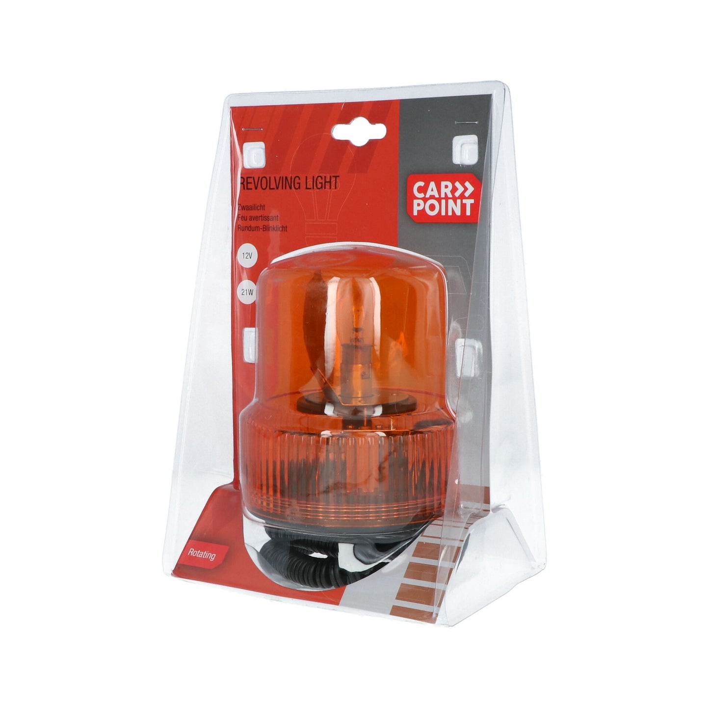 GYROPHARE AIMANTE 21W 12V ORANGE