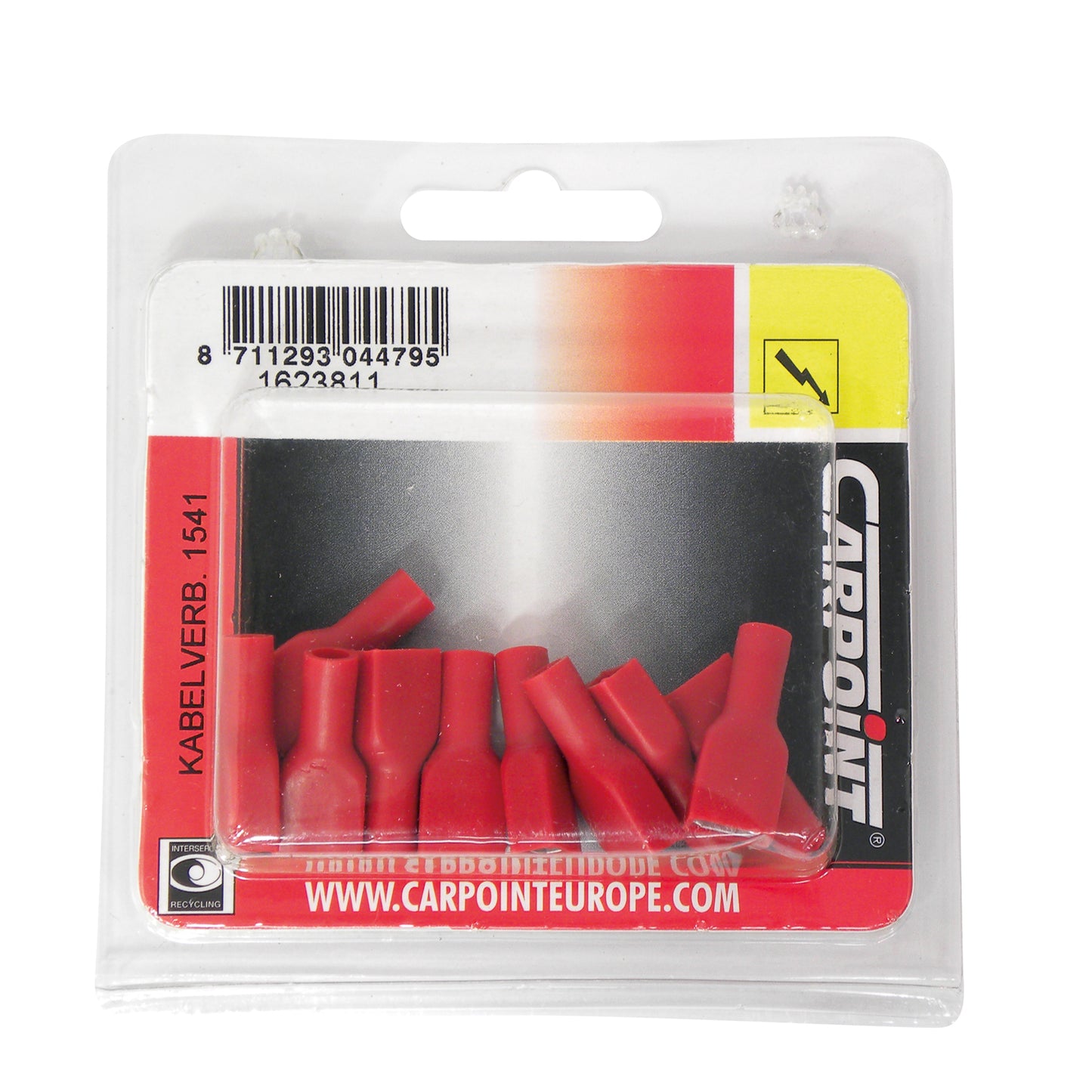 COSSES 1541 POUR CABLES Ø0.5 1.5MM ROUGE 10PCS z