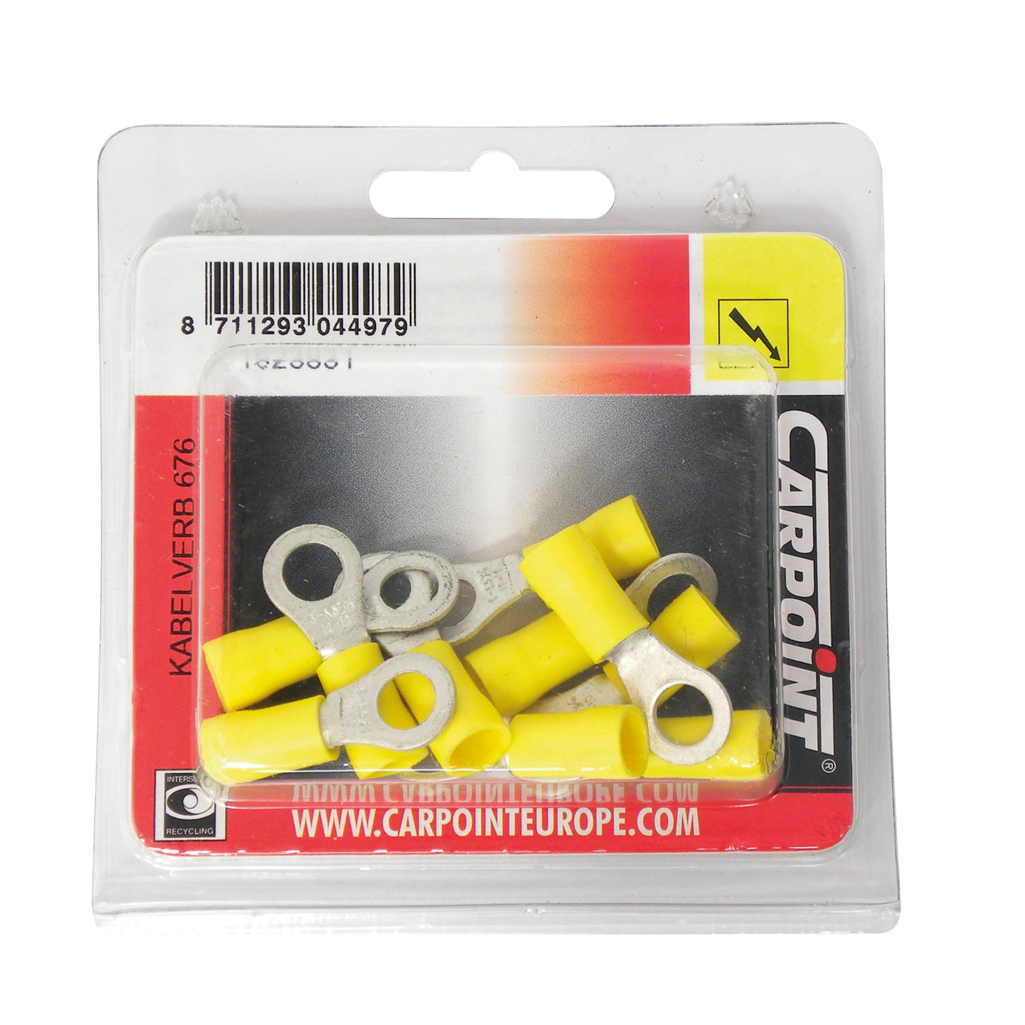 COSSES 676 POUR CABLES Ø2.5 6.5MM JAUNE 10PCS z