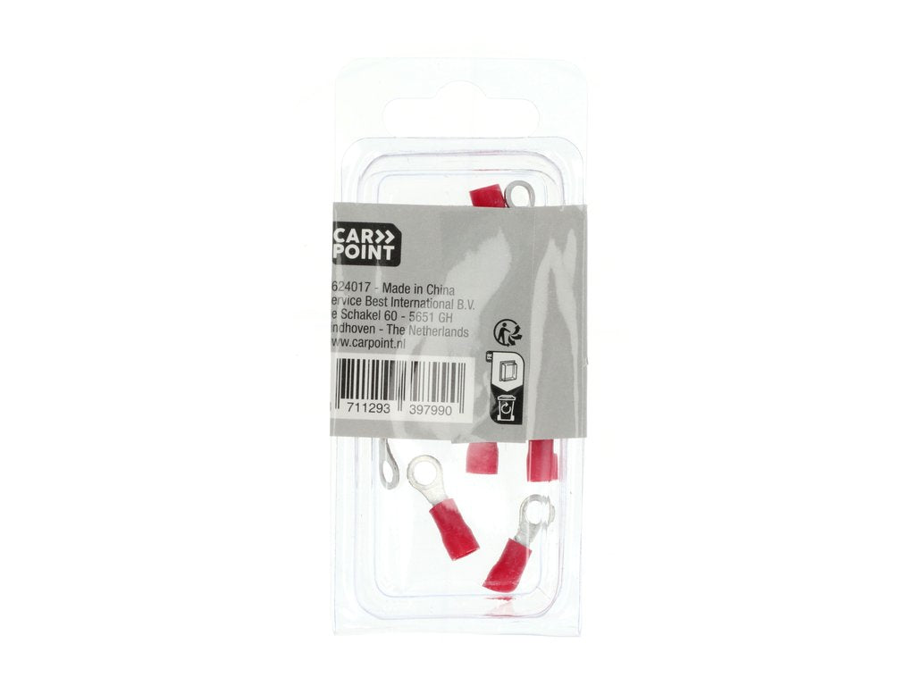 COSSES A ŒILLET 535 M4 ROUGE (10 PCS)