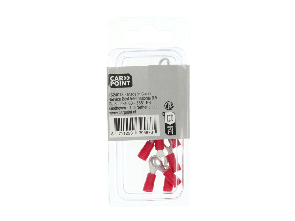 COSSES A ŒILLET 635 M5 ROUGE (10 PCS)