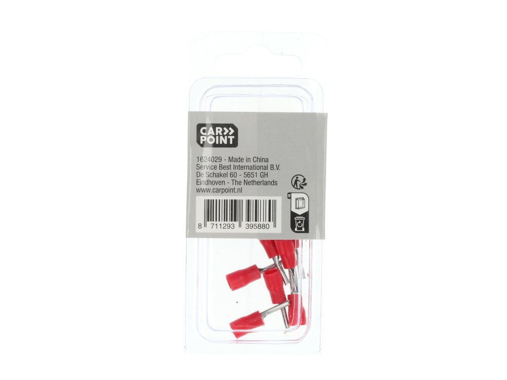 CONNECTEURS A BROCHE 566 ROUGE Ø 1,9MM (10 PCS)