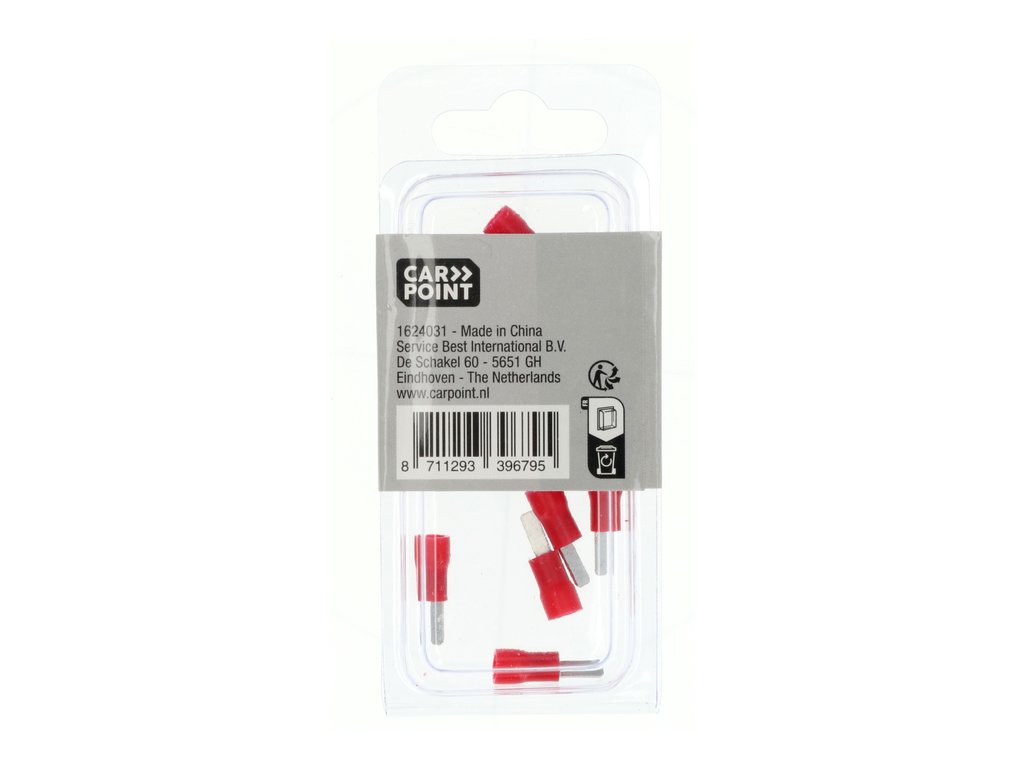 COSSES CLIP MALE 940 ROUGE 2,8X0,8MM (10 PCS)