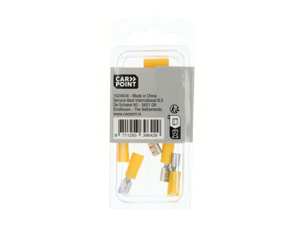 COSSES CLIP FEMELLE 543 JAUNE 6,3X0,8MM (10 PCS)