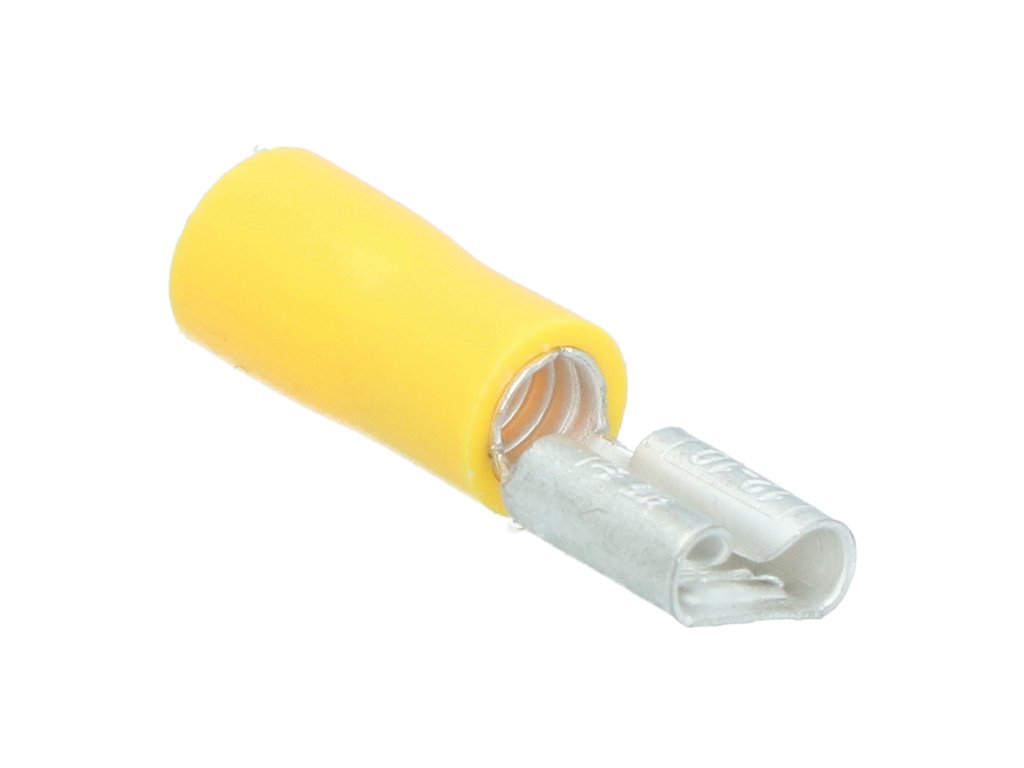 COSSES CLIP FEMELLE 543 JAUNE 6,3X0,8MM (10 PCS)