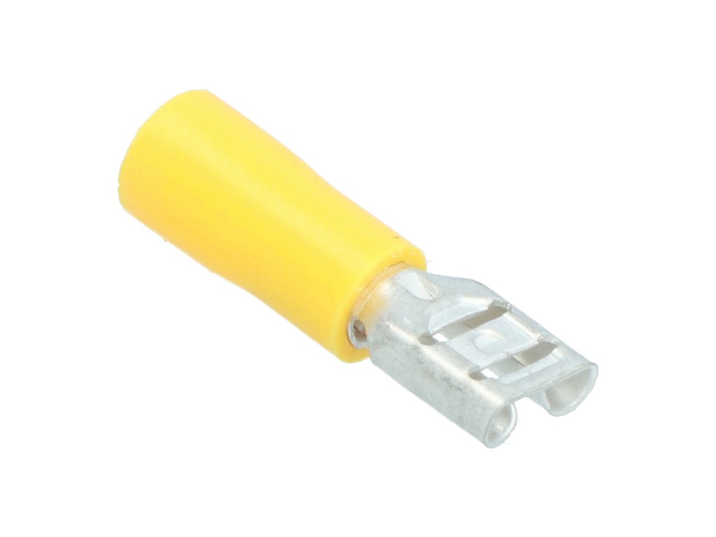 COSSES CLIP FEMELLE 543 JAUNE 6,3X0,8MM (10 PCS)