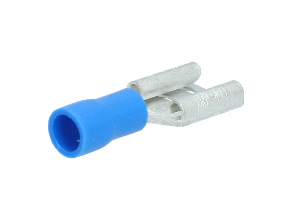 COSSES CLIP FEMELLE 544 BLEUES 8,0X0,8MM (10 PCS)
