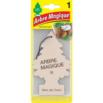 DESODORISANT ARBRE MAGIQUE SENTEUR NOIX DE COCO