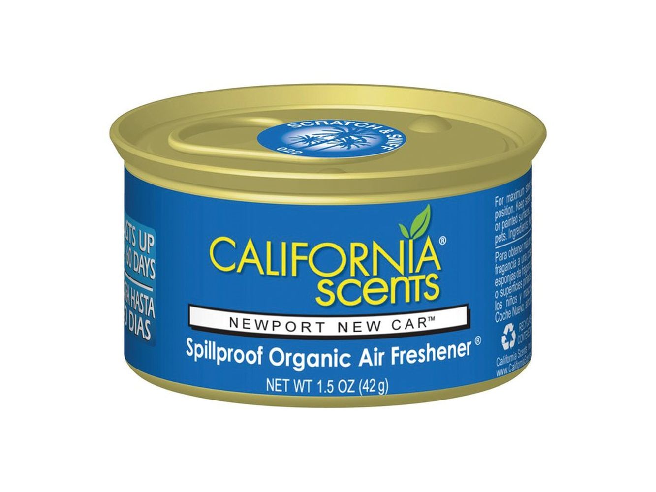 DESODORISANT CALIFORNIA SCENTS SENTEUR NEWPORT NEW CAR