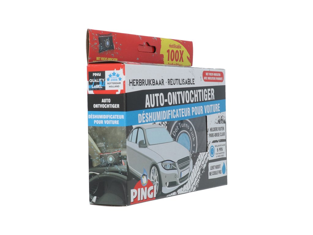 DESHUMIDIFICATEUR DE VOTURE REUTILISABLE 300GR PINGI