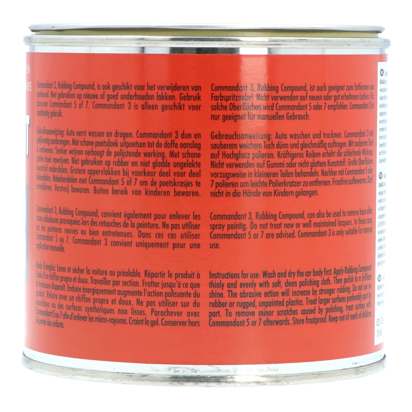 PATE A POLIR COMMANDANT C35 NR.3 - 500G