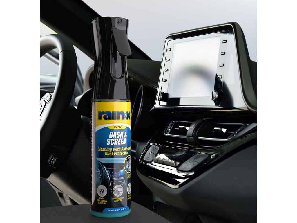 NETTOYANT & PROTECTEUR TABLEAU DE BORD ET ECRAN 300ML RAIN X