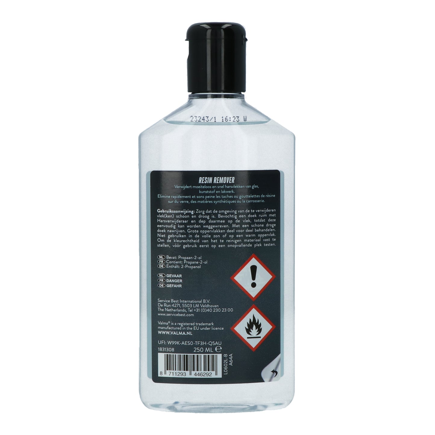 NETTOYANT RESINE ET COLLE FLACON 250ML VALMA