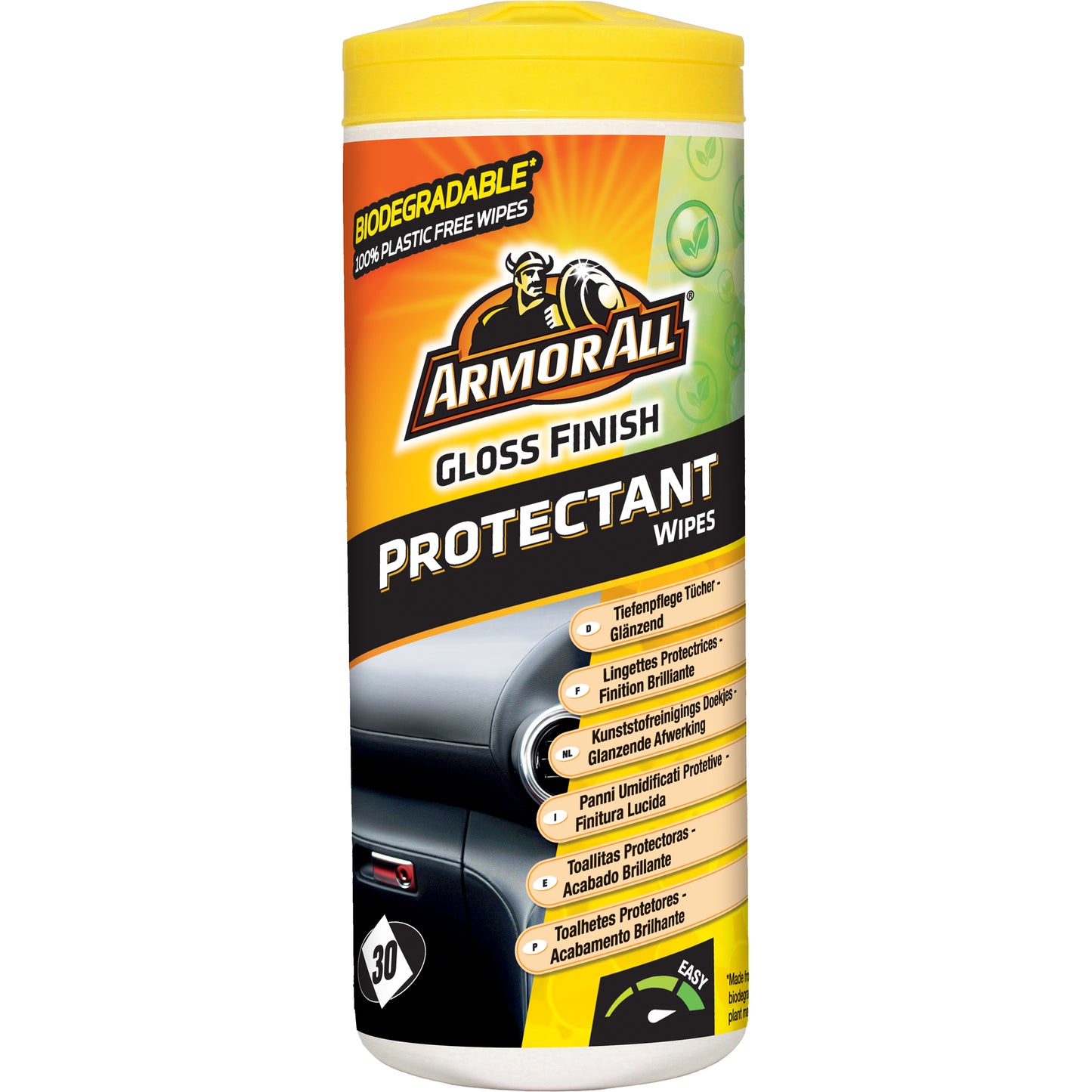 LINGETTES TABLEAU DE BORD ARMOR ALL FINITION BRILLANT X30