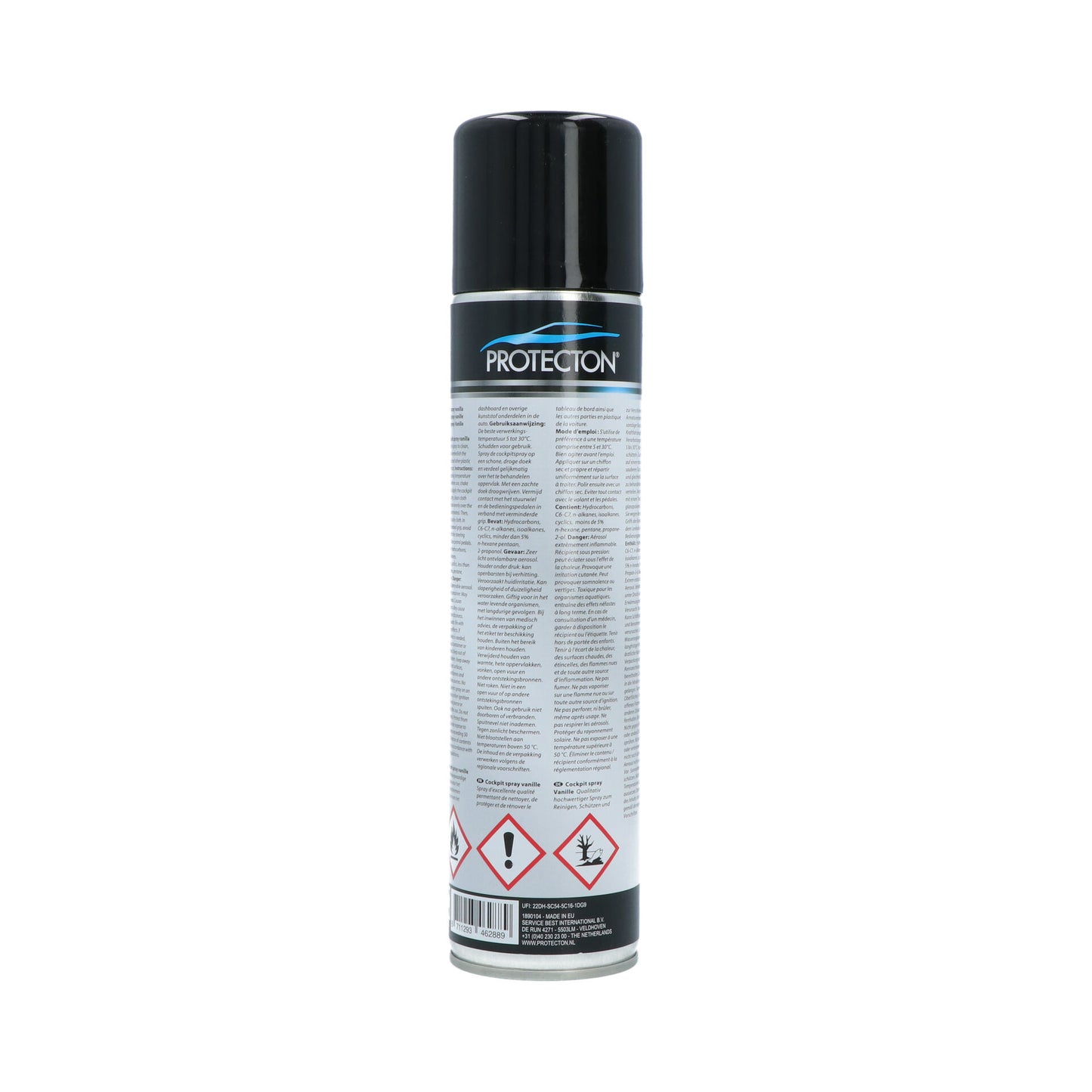 NETTOYANT PLASTIQUES VANILLE 400ML PROTECTON